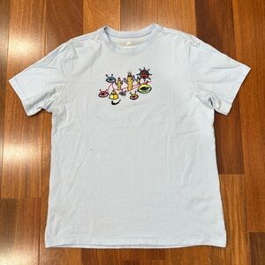 Men's Nike Alien/Cactus/Sun Shirt, Light Blue, L DZ3063-441